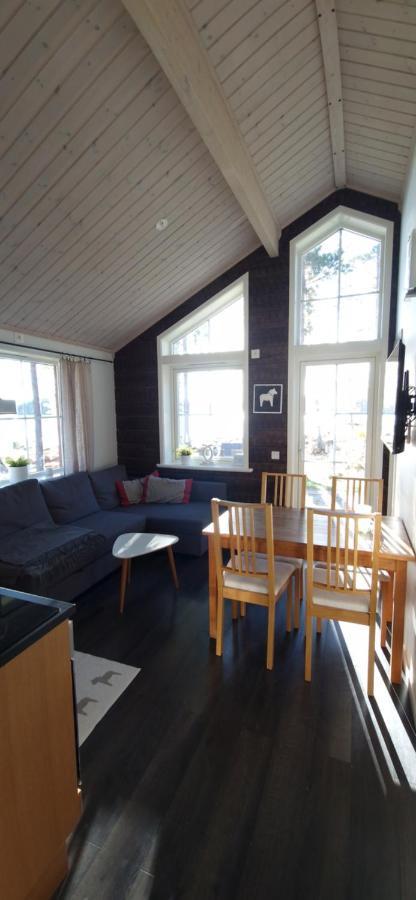 Lakeside Log Cabin Fraemby Udde Falun Bagian luar foto