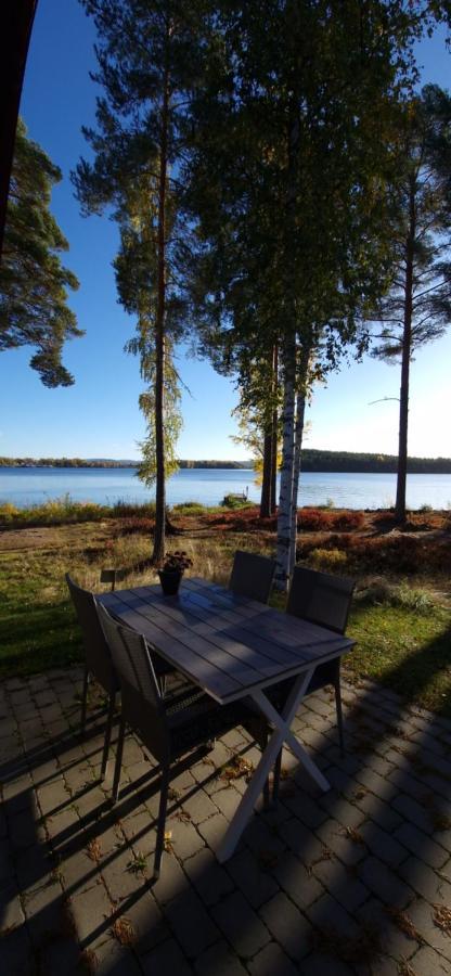 Lakeside Log Cabin Fraemby Udde Falun Bagian luar foto