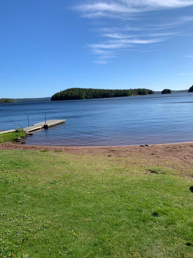 Lakeside Log Cabin Fraemby Udde Falun Bagian luar foto